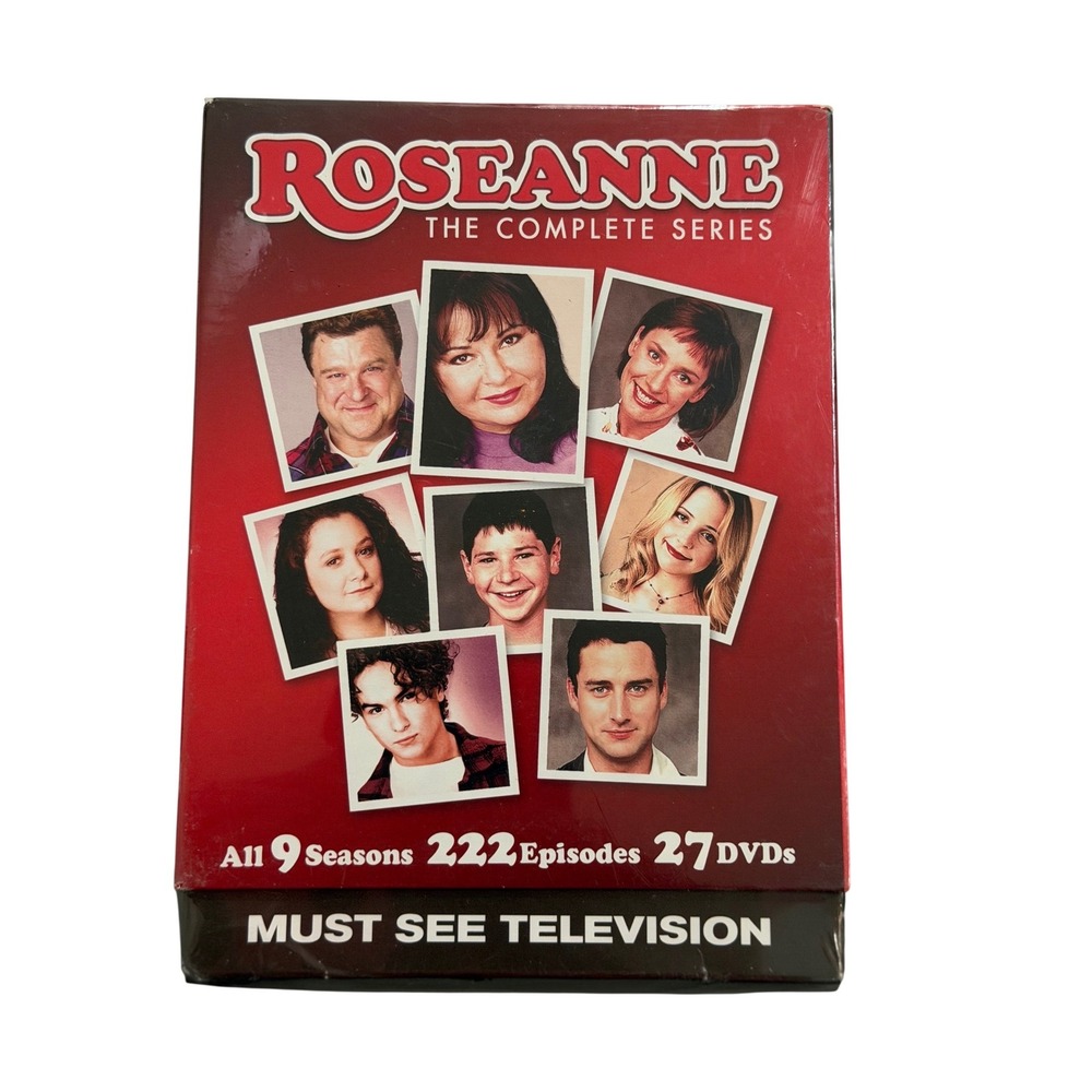 Mill Creek Roseanne Complete Series DVD Box Set‎ 27-Disc Red  Sealed Sitcom